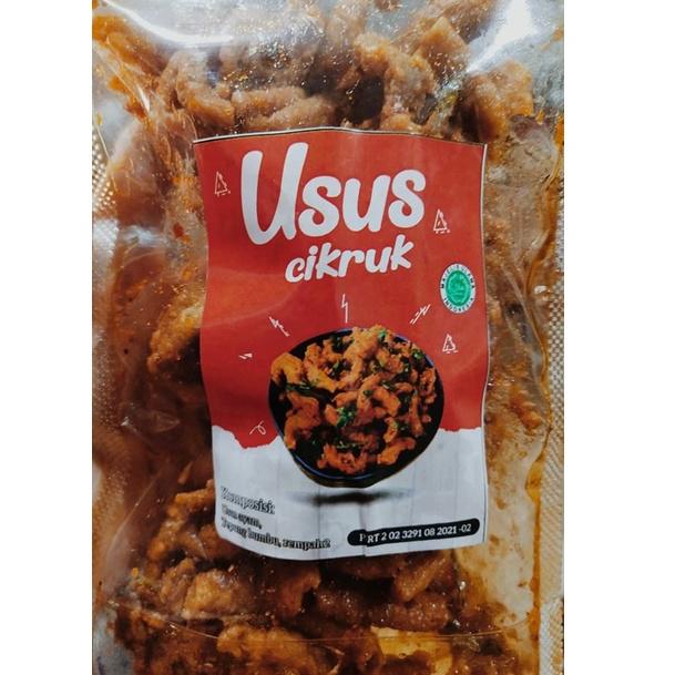 

⇶ USUS CIKRUH PEDAS ASIN BUMBU REMPAH IZIN PIRT ➚