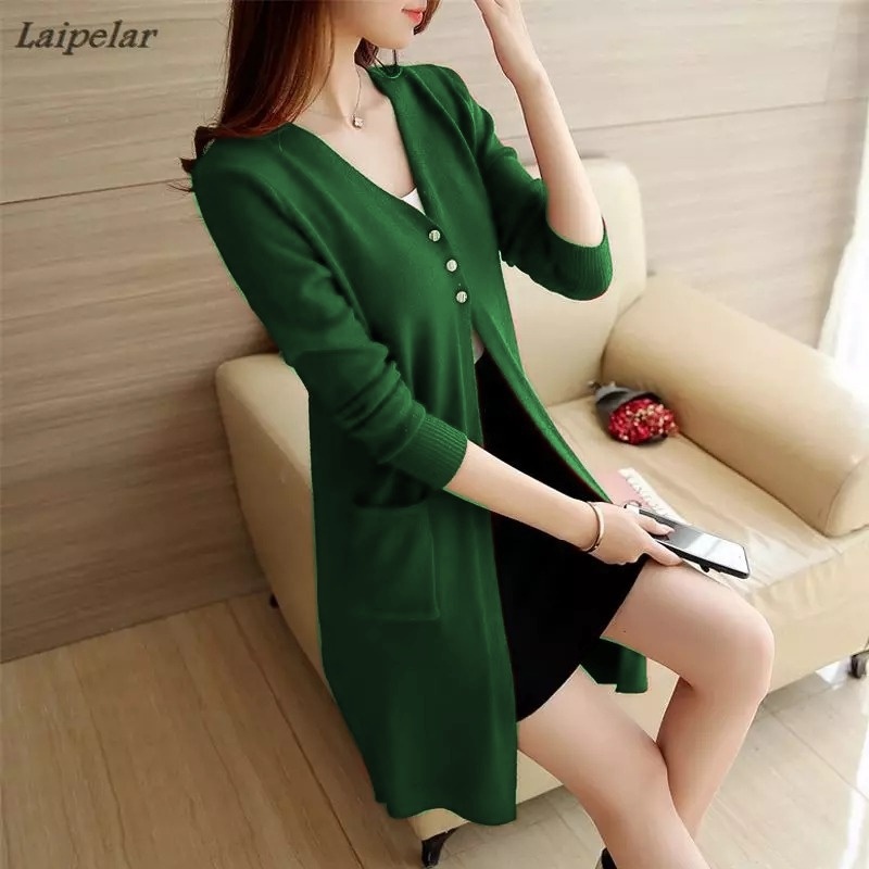 ZAC.COLLECTION / CARDI VELOVE - Sweater Wanita Korean Style / Baju Cardi Wanita Lengan BISA [COD]