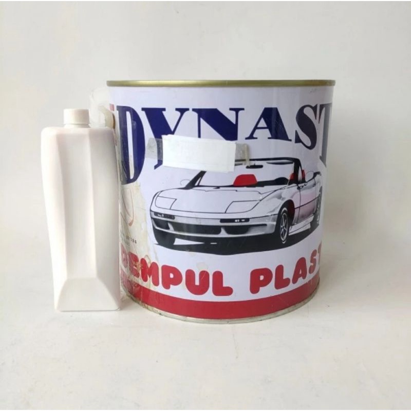 Dempul Plastik Dynasti Besi Kayu Mobil Motor 3 kg 3000 gr 3kg Galon