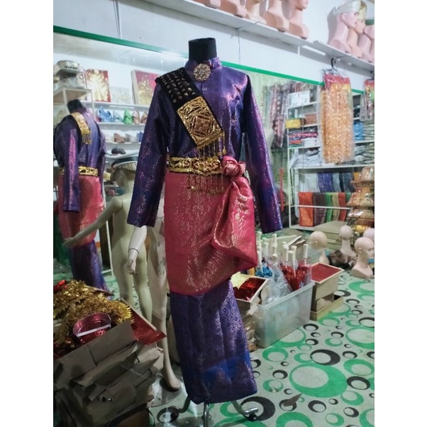 Baju Tari persembahan baju adat baju Tari Melayu baju adat melayu