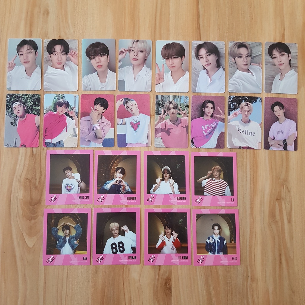 [READY] STRAY KIDS MAXIDENT SOUNDWAVE LUCKY DRAW HOTOCARD PC + POLAROID POLA SW LD R3 CHANGBIN I.N B