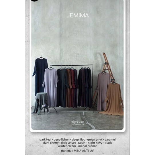 aljenna Jemima Abaya deep lichen size XS