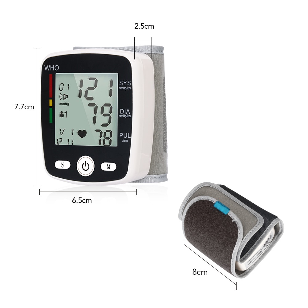 OLIECO Pengukur Tekanan Darah Electronic Sphygmomanometer with Voice - CK-W355 - Black - 7RHR2QBK