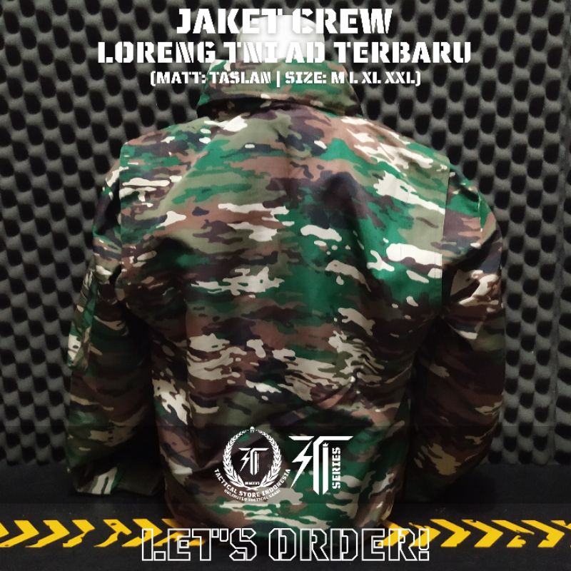 Jacket Loreng NKRI - Jacket Loreng TNI AD Terbaru