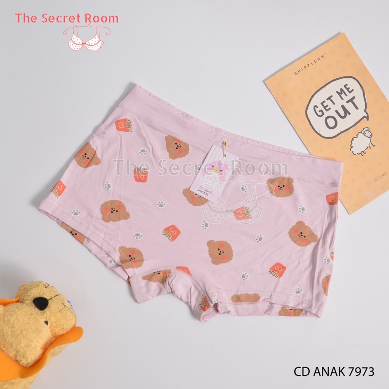 TALLY KIDS GIRL 7973 I CD CELANA DALAM BOXER ANAK CEWEK