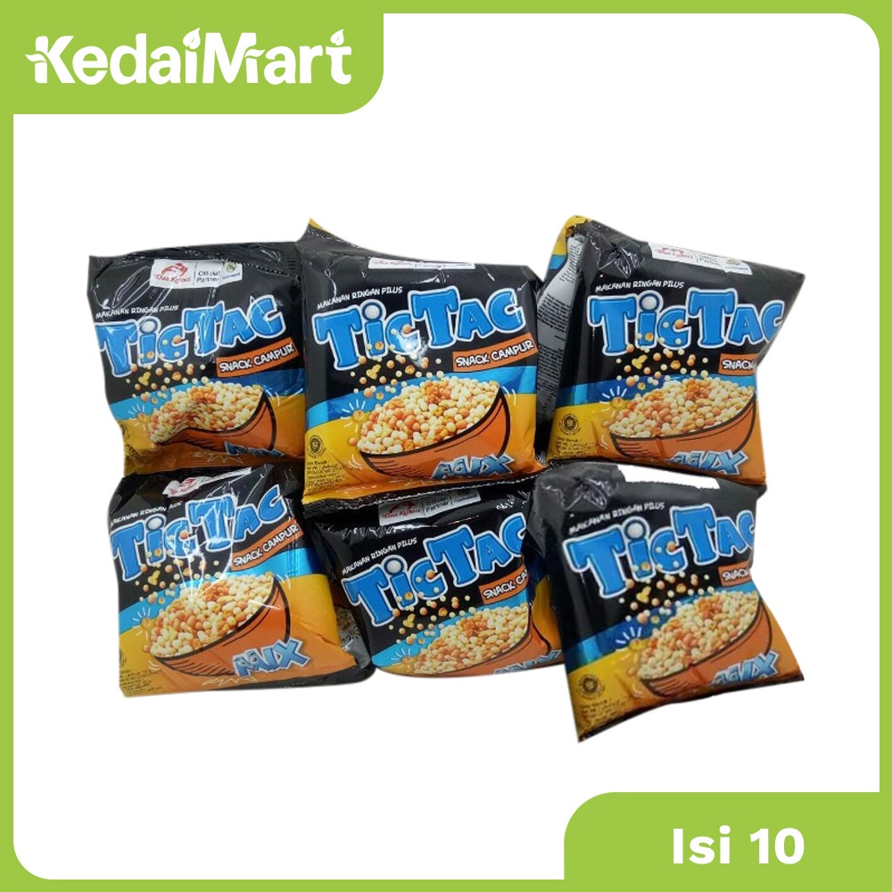 

Dua Kelinci Tic Tac Mix Isi 10 x 18 Gram