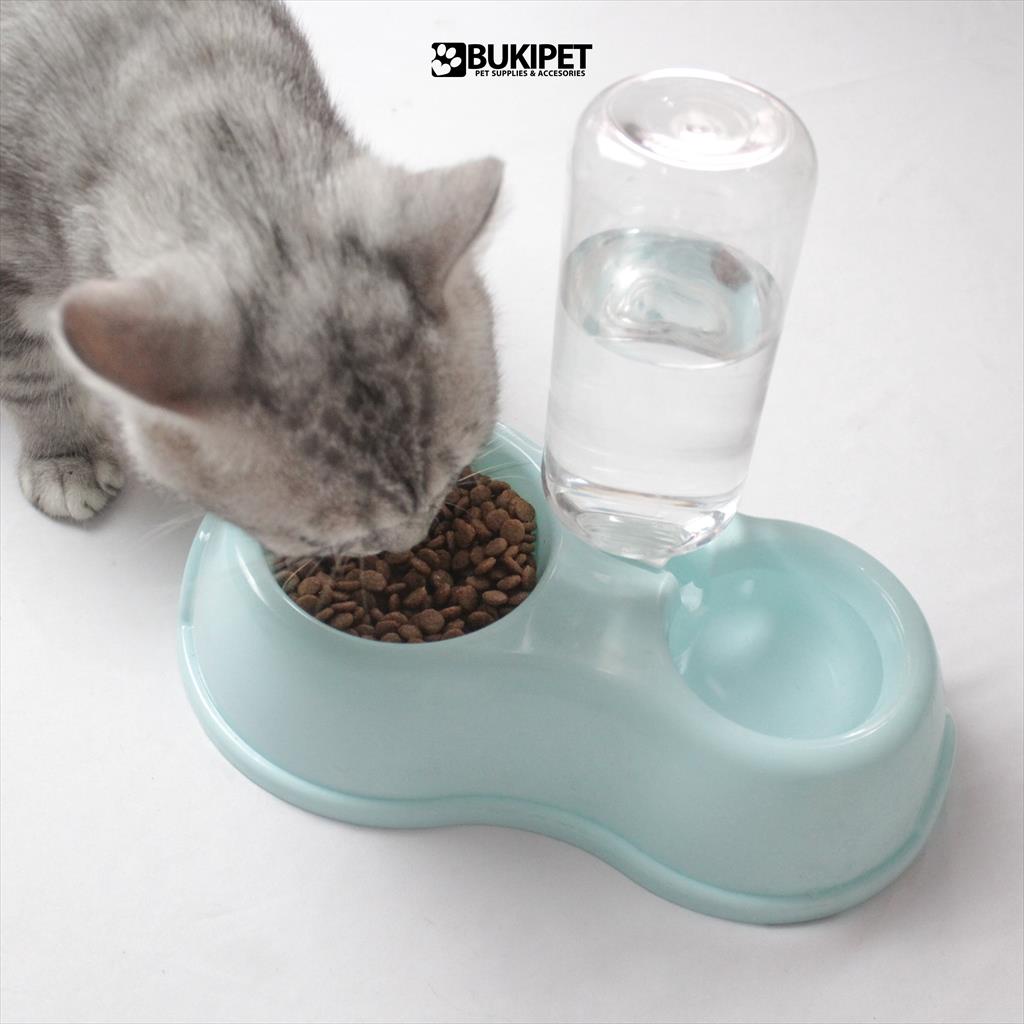 Tempat Makan dan Minum Hewan - Pet Bowl &amp; Water 2 in 1