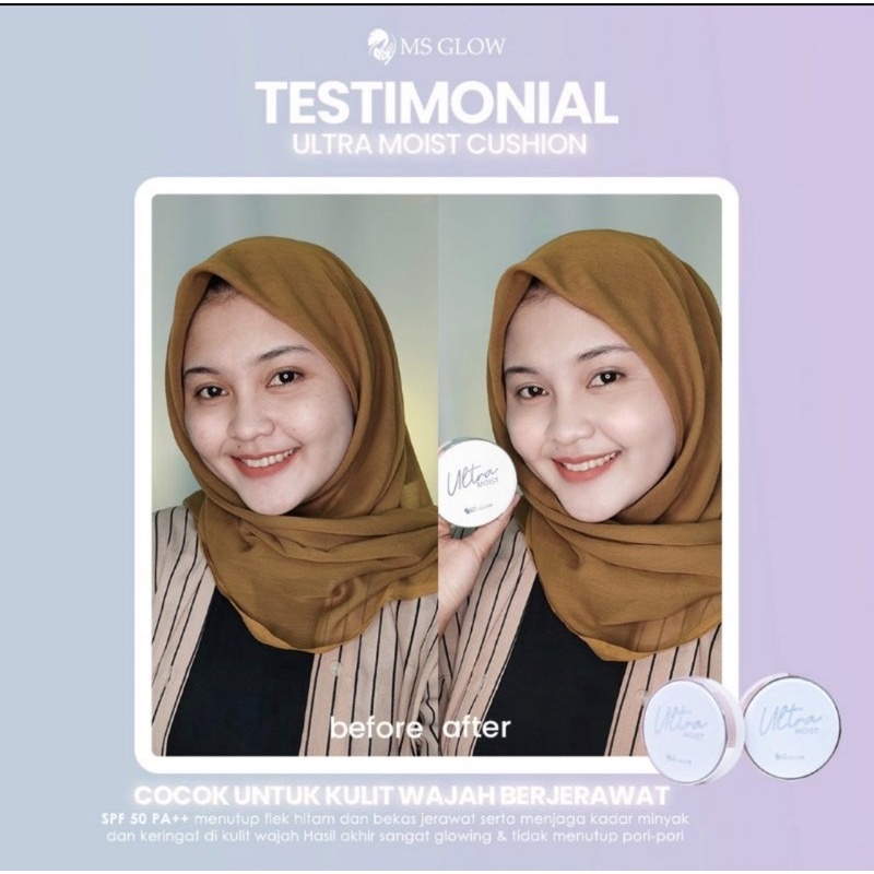 CUSHION MSGLOWBEAUTY LIGHT MEDIUM MSGLOW MSCOSMETIC