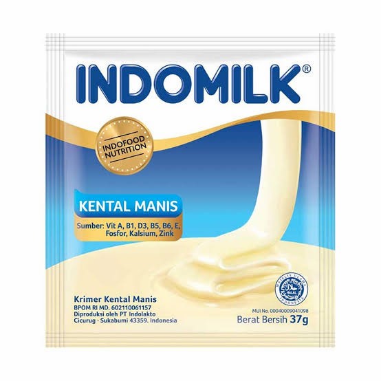 

Indomilk Susu Kental Manis Plain Sachet - 37 gr (Kemasan Satuan)