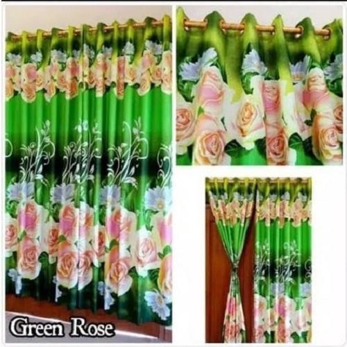 Galeripuko - GORDEN PINTU SMOKRING 12 LUBANG GREEN ROSE