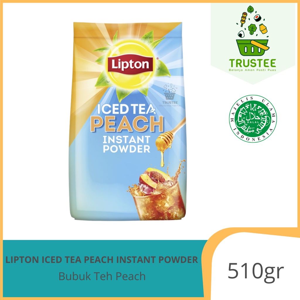 Lipton Iced Ice Tea Peach Instan Powder Mix 510gr