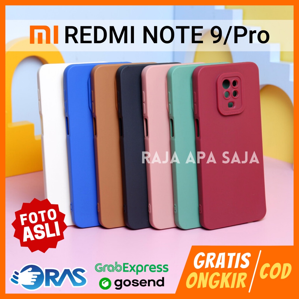 Soft Case XIAOMI Redmi Note 9 Note9 Pro Cover Kesing Silicon Silikon TPU Karet Casing HP Handphone