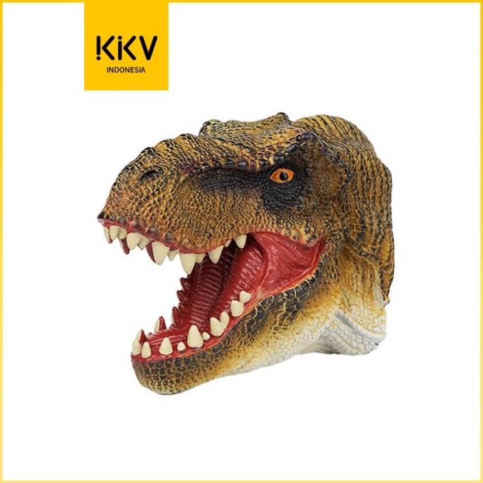 KKV - Mainan Boneka Tangan Hewan Koleksi CANNA Seri Dinosaurus Kuat