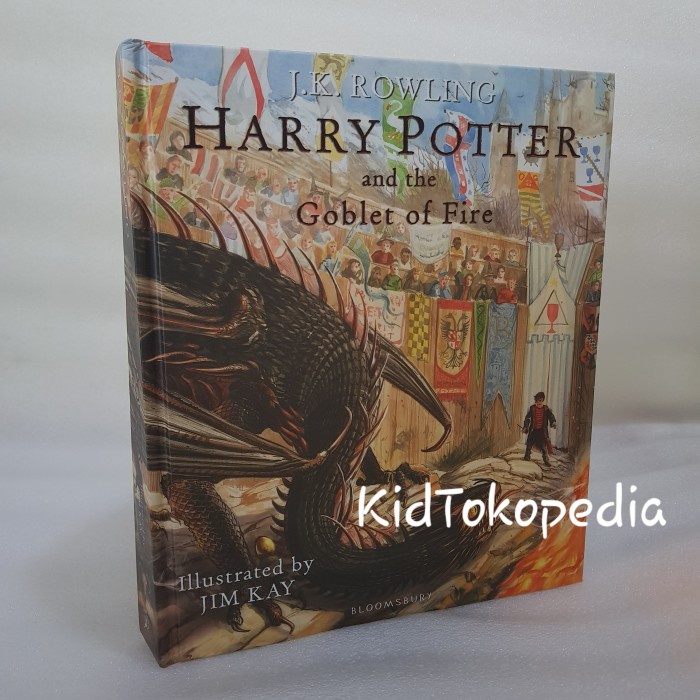 Novel Harry Potter Illustrated Version Hard Cover