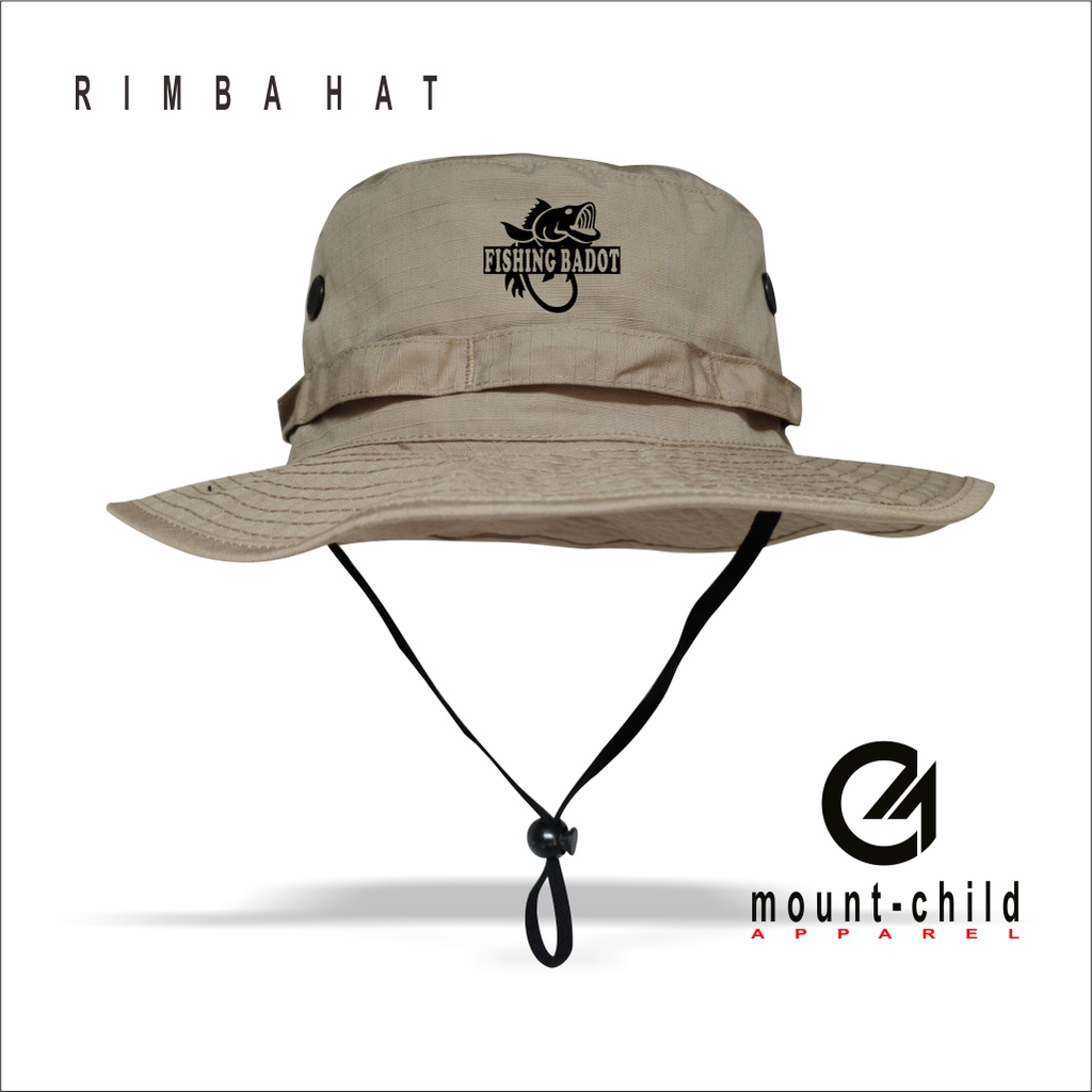 TOPI RIMBA PRIA WANITA DEWASA BUCKET ADVENTURE OUTDOOR HAT HIKING TOPI MANCING TOPI PENDAKI GUNUNG TOPI KOBOY