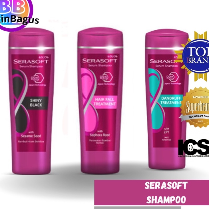 Promo Sampo SeraSoft Shampoo Serasoft Shampoo Serasoft 170ML Besar