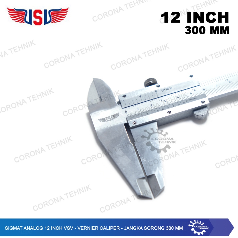 Jangka Sorong 300 mm - Sigmat Analog 12 Inch VSV - Vernier Caliper