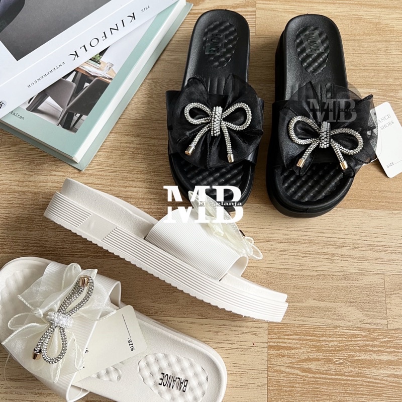BALANCE SANDAL JELLY KARET IMPORT WEDGES PITA DIAR 1807