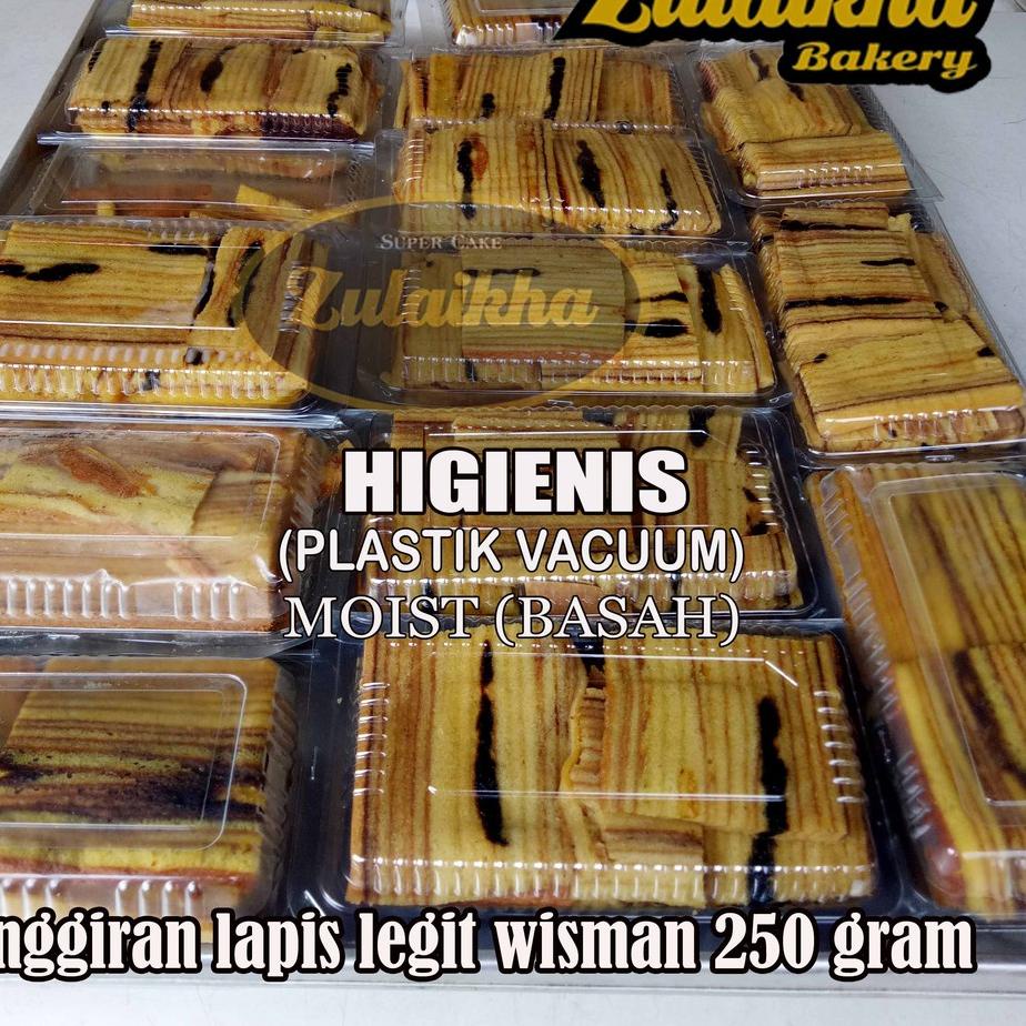 

GRATIS ONGKIR✅PINGGIRAN KUE LAPIS LEGIT WISMAN 250 GRAM|RA5