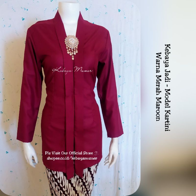 Kebaya Jadi. Kebaya Kartini. Kebaya Polos. Kebaya Murah. Kebaya Simple.