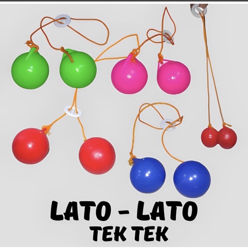 lato lato viral tek tek glow dan 4.0mm