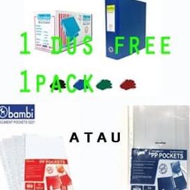

Odner Bindex 717/777 1dus free 1pack PP Pocket Bambi