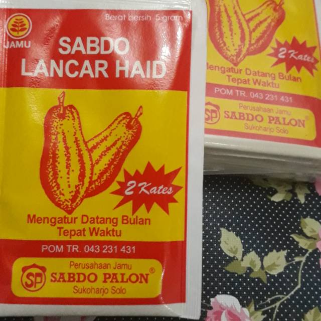 

Jamu Sabdo Lancar Haid 2 Kates Isi 10 Sachet