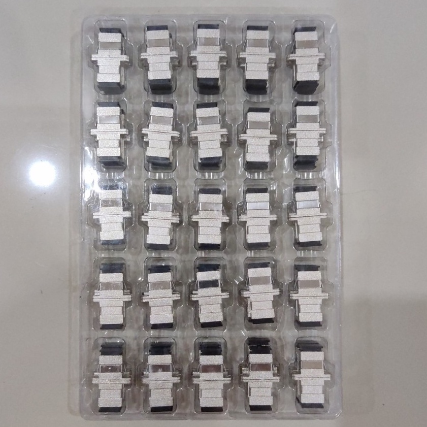 Barrel Fiber Optic / Adapter Fiber Optic SC-UPC APC Metal kualitas Premium
