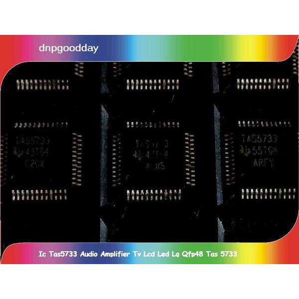 Ic Tas5733 Audio Amplifier Tv Lcd Led Lg Qfp48 Tas 5733