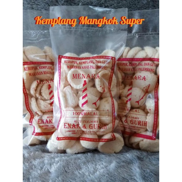 

KEMPLANG MANGKOK SUPER TENGGIRI / KUALITAS NO.1 / KERUPUK KEMPLANG SUPER PALEMBANG