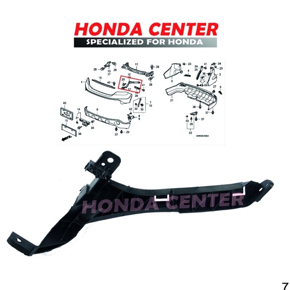 bracket breket lampu depan kiri crv gen3 2007 2008 2009 2010 2011 2112 breket beam comp headlamp kiri crv gen3 2007 2008 2009 2010 2011 2012 71190-SWA