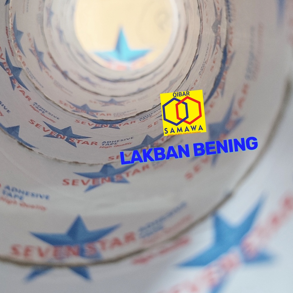 6Rolls/1Pack LAKBAN 100 YARD SEVEN STAR OPP ISOLASI 45MM X 100 YARD