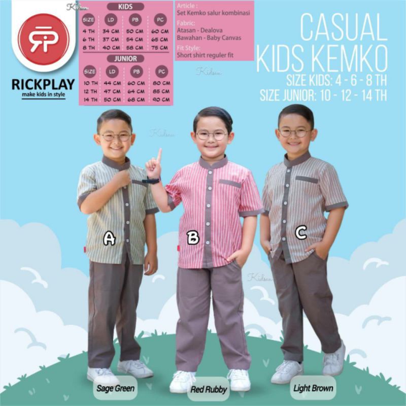Set Kemko Rickplay for Kids