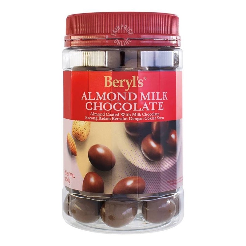 

Beryls Almond Coated with Milk Chocolate Halal