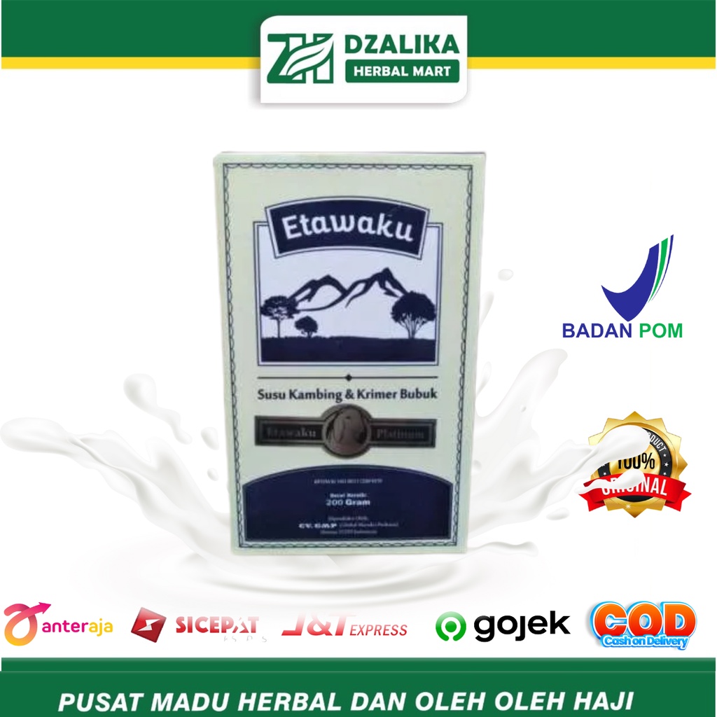 

ETAWAKU PLATINUM/SUSU ETAWAKU PLATINUM | ETAWAKU PLATINUM SUSU KAMBING 200GR