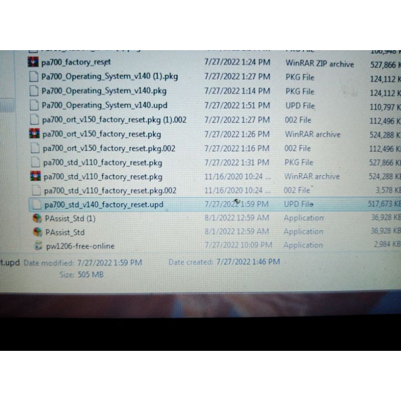 FILE file reset korg pa700 hdmi rca