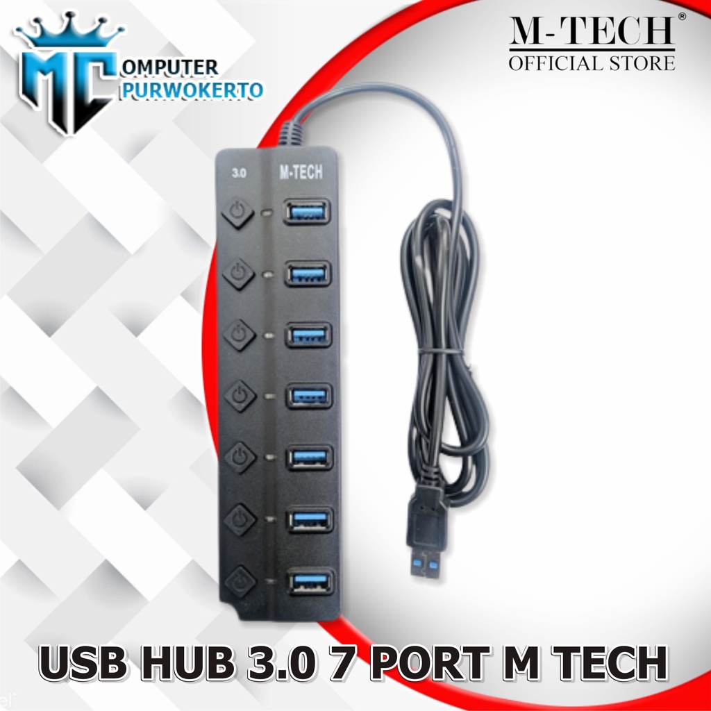 Usb Hub 3.0 7 Port M Tech