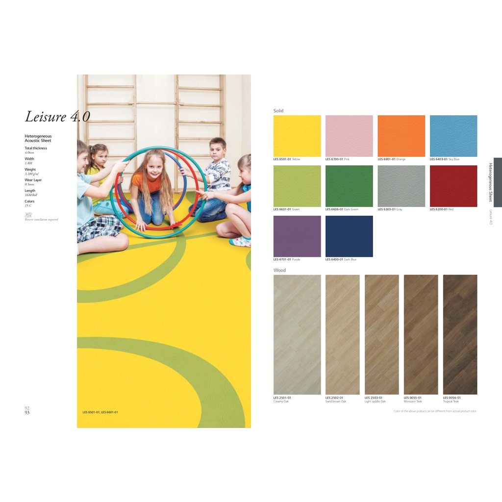 VINYL LANTAI LG/LX HAUSYS LEISURE-LANTAI VINYL ROLL LG-VINYL SPORTS