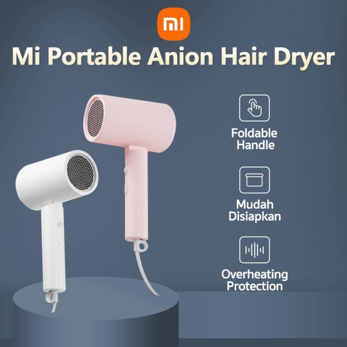 Xiaomi Mijia Hair Dryer Pengering Rambut Portable H100 1600W Original