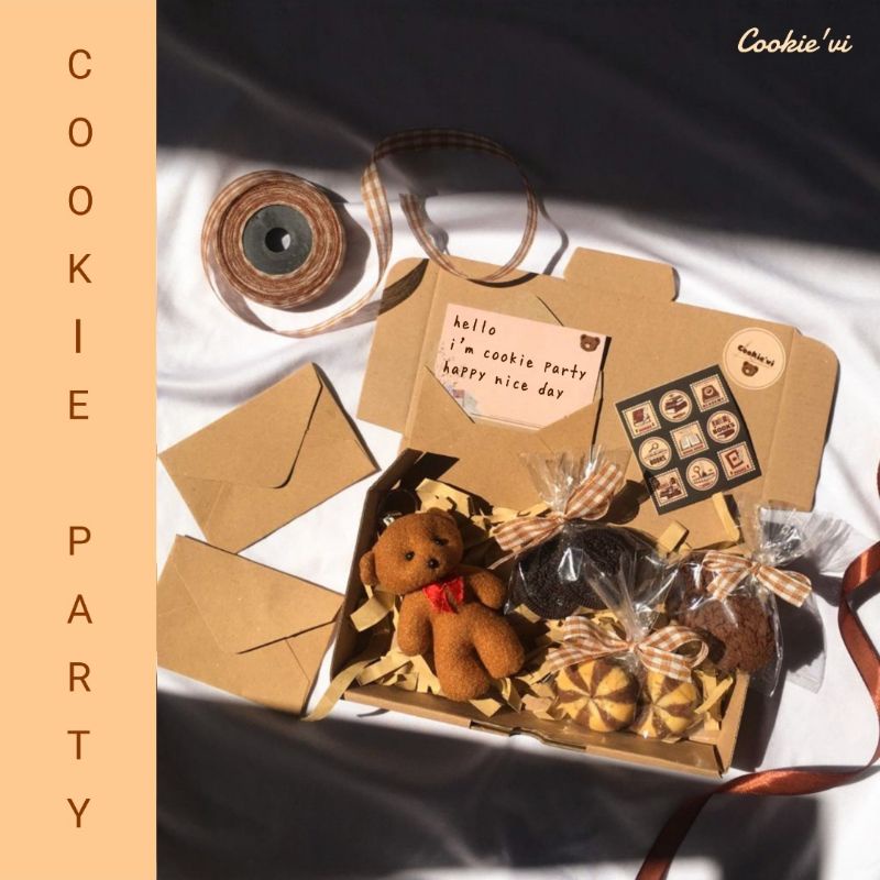 

Hampers cookie bear party/ Kado ulang tahun / Hampers lucu