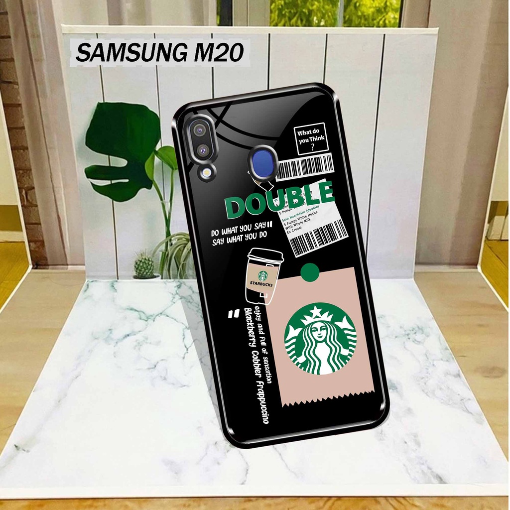 Case Hp Samsung M20 - Case Samsung M20 Terbaru Sukses Case - Case Kaca M20 - Soft Case Samsung M20 - Sofkes Hp - Sarung Hp - Samsung M20 - Case Keren - Case Mewah - Case Kilau - Hard Case Samsung - [ SM-46 ] -