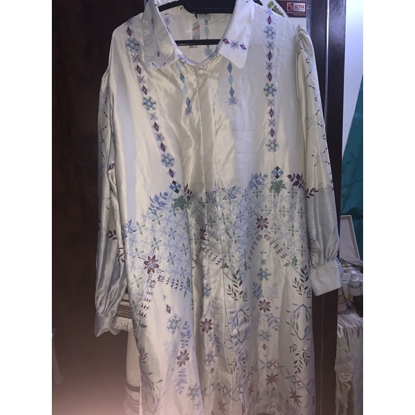 last stock preloved like new tunic limited merk geulis edisi disney frozen ukuran xl belum dipakai