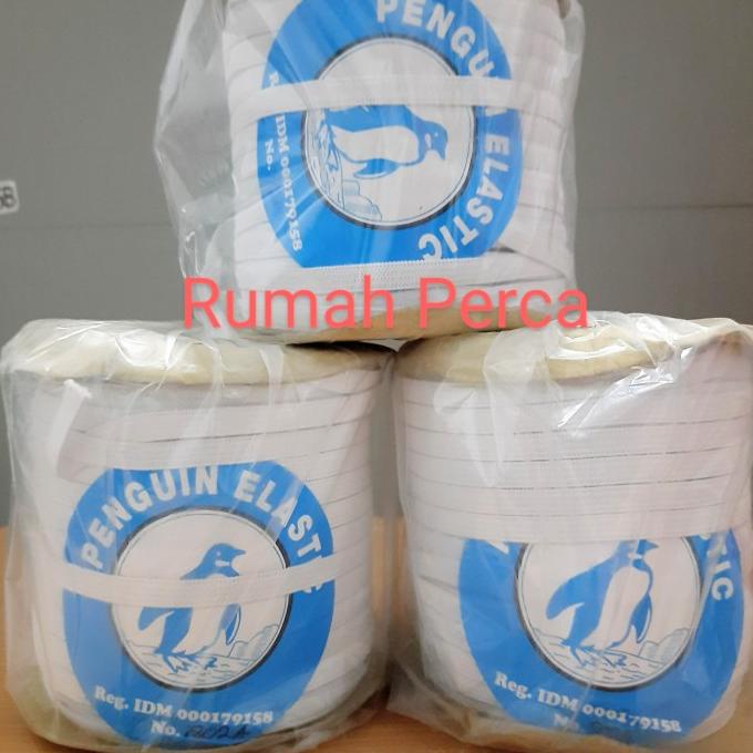 Karet Elastis 8mm Per Roll / Karet Elastis Pinguin