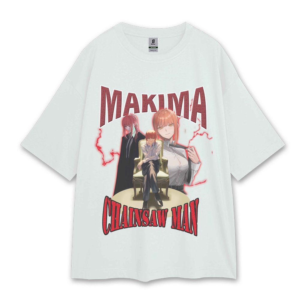 Makima Chainsaw Man Style Oversized T-shirt Chainsaw man