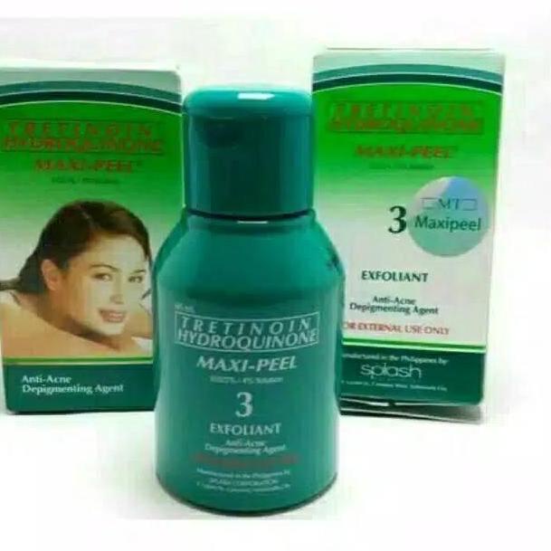 BEST SELLER ㄳ PROMO [COD] TERMURAH [ORIGINAL FILIPINA] MAXIPEEL TRETINOIN HIDROQUINONE TONER ANTI AC