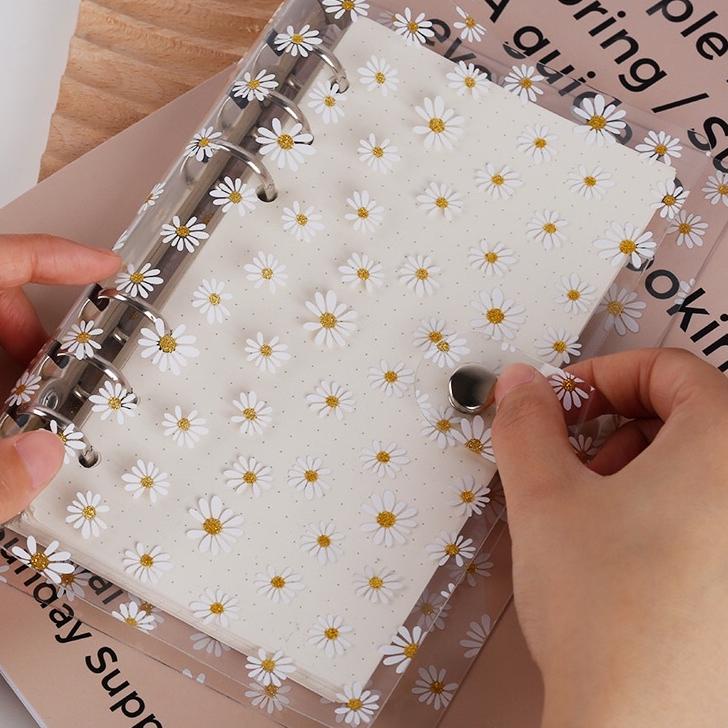 

66R✴ BINDER DAISY A6 TRANSPARAN BINDER KEUANGAN Pasti Laris
