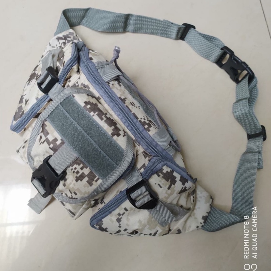 Waistbag army TACTICAL ( HARGA GROSIR ) Tas Slempang Pinggang dan Slingbag Pria