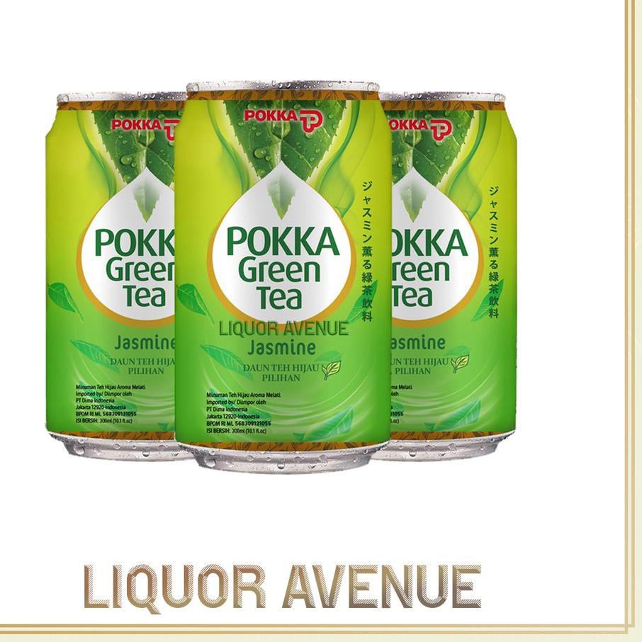 

SALE!!Pokka Green Tea Jasmine Can 300 ml - 3 Kaleng|SQ7