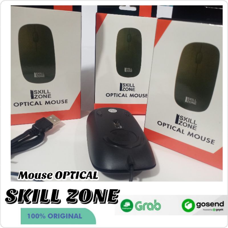 Mouse Kabel USB OPTiCAL MOUSE SKIIL ZONE