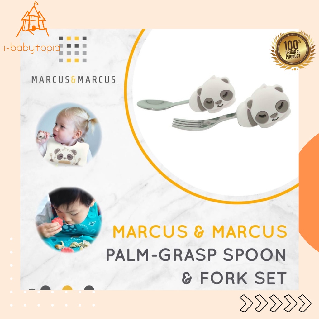 Marcus &amp; Marcus Palm Grasp Spoon Fork Set